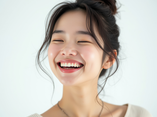 웃는 여자