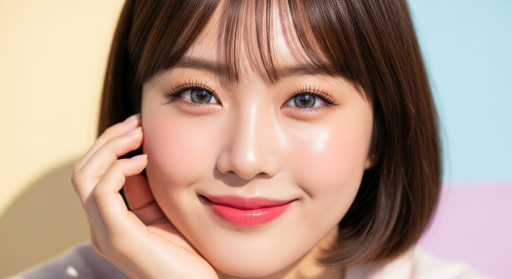 웃는 여자