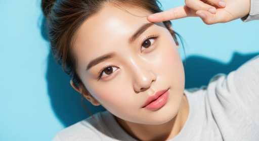 회색 여성